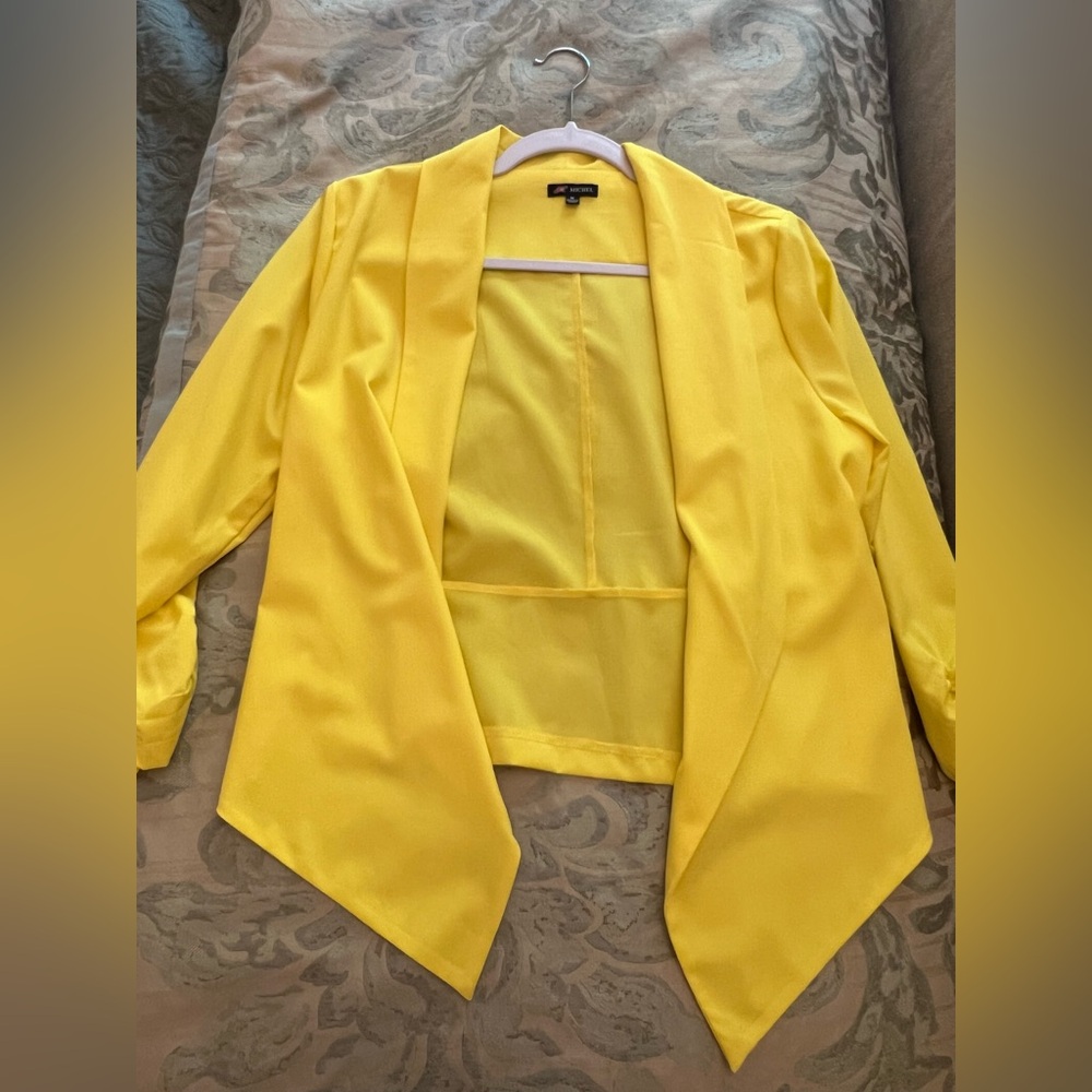 Yellow Women’s Blazer | Summer Work Wear